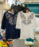 Ethnic Style Top (2 colours) (pre order)