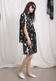 Cloak Button Dress