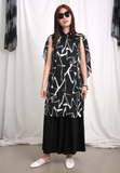 Cloak Button Dress