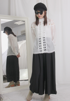 High Waist Pleated Wide Leg Pants