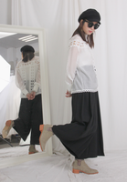 High Waist Pleated Wide Leg Pants