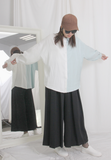 High Waist Pleated Wide Leg Pants