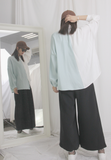 High Waist Pleated Wide Leg Pants