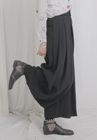 High Waist Pleated Wide Leg Pants
