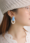 Vintage Style Acrylic Earrings