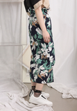 High Waist Floral Skirt