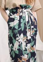 High Waist Floral Skirt