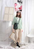 (Korean) Chiffon Ruffle Side Trims Wide Legs Trousers – Beige, BOTTOMS, KOREAN, Drive Store