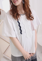 Ethnic Ribbon Trims Top