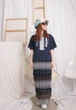 Ethnic Ribbon Trims Top
