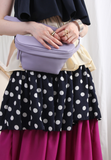 (Korean) Mixed Pattern Multi Layer Tube Dress