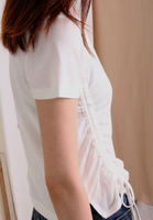 Side Ruching Top