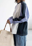 Mixed Fabric Shirt (pre order)